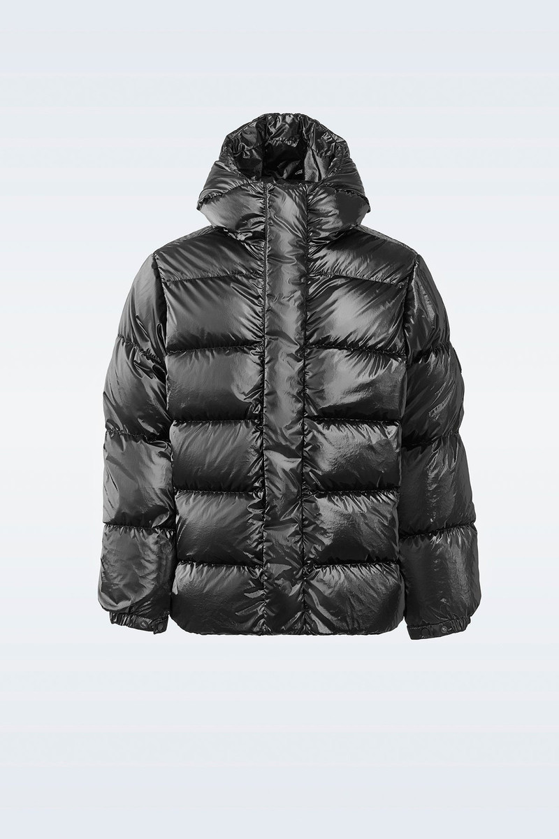 CYRILO-ML Heavy down jacket with metallic finish 1
