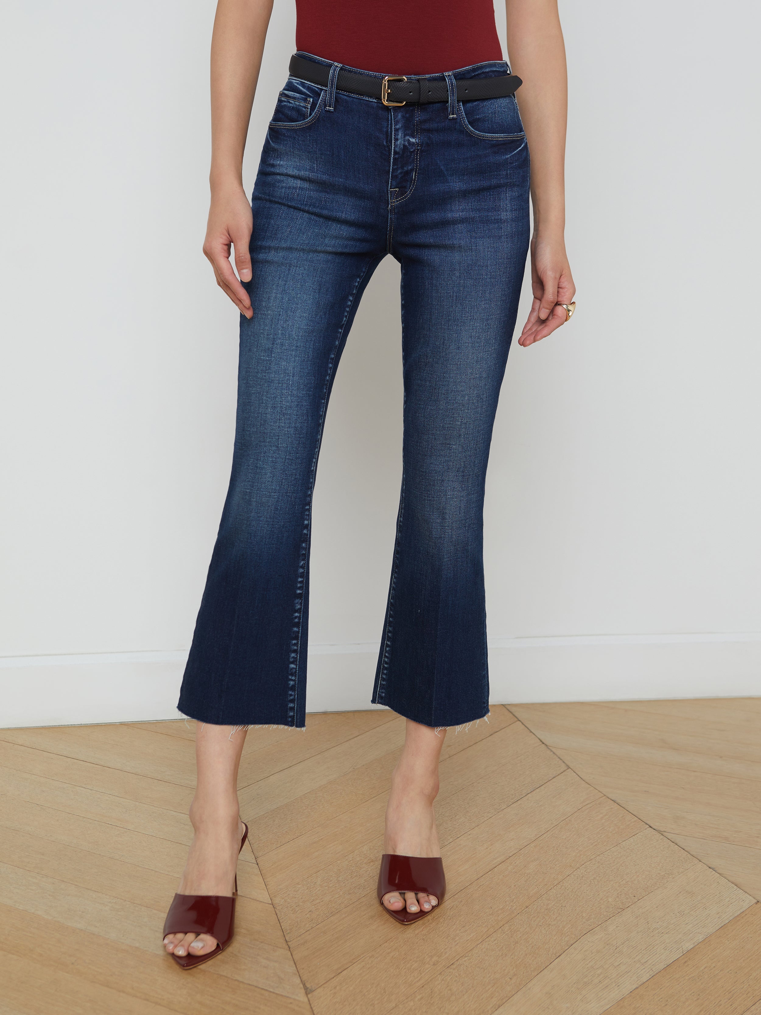 Kendra Cropped Flare Jean - 3