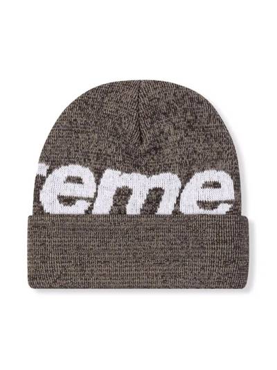 Supreme big logo beanie outlook