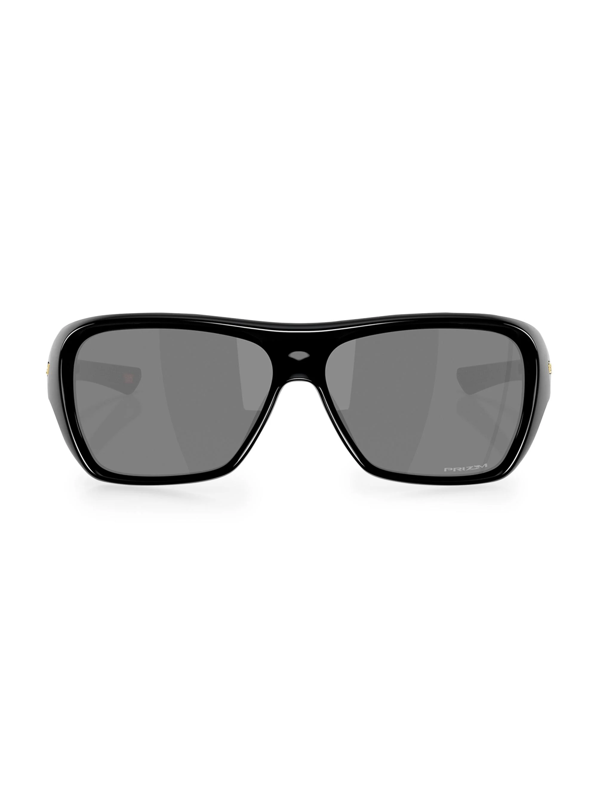 Men's 60MM Rectangular Sunglasses - Black - 1