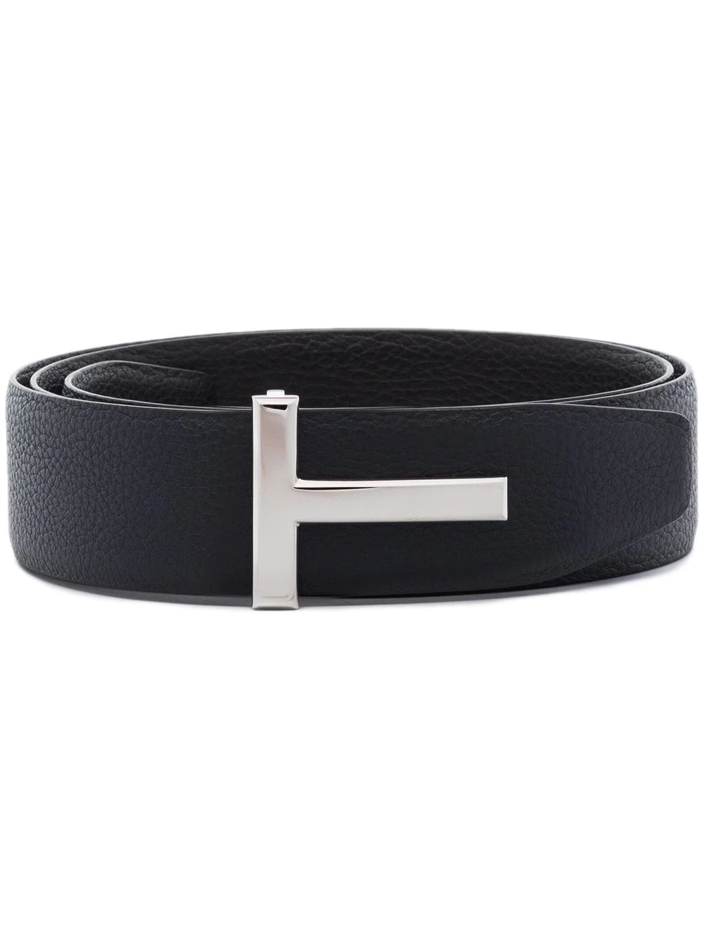 reversible leather belt - 1