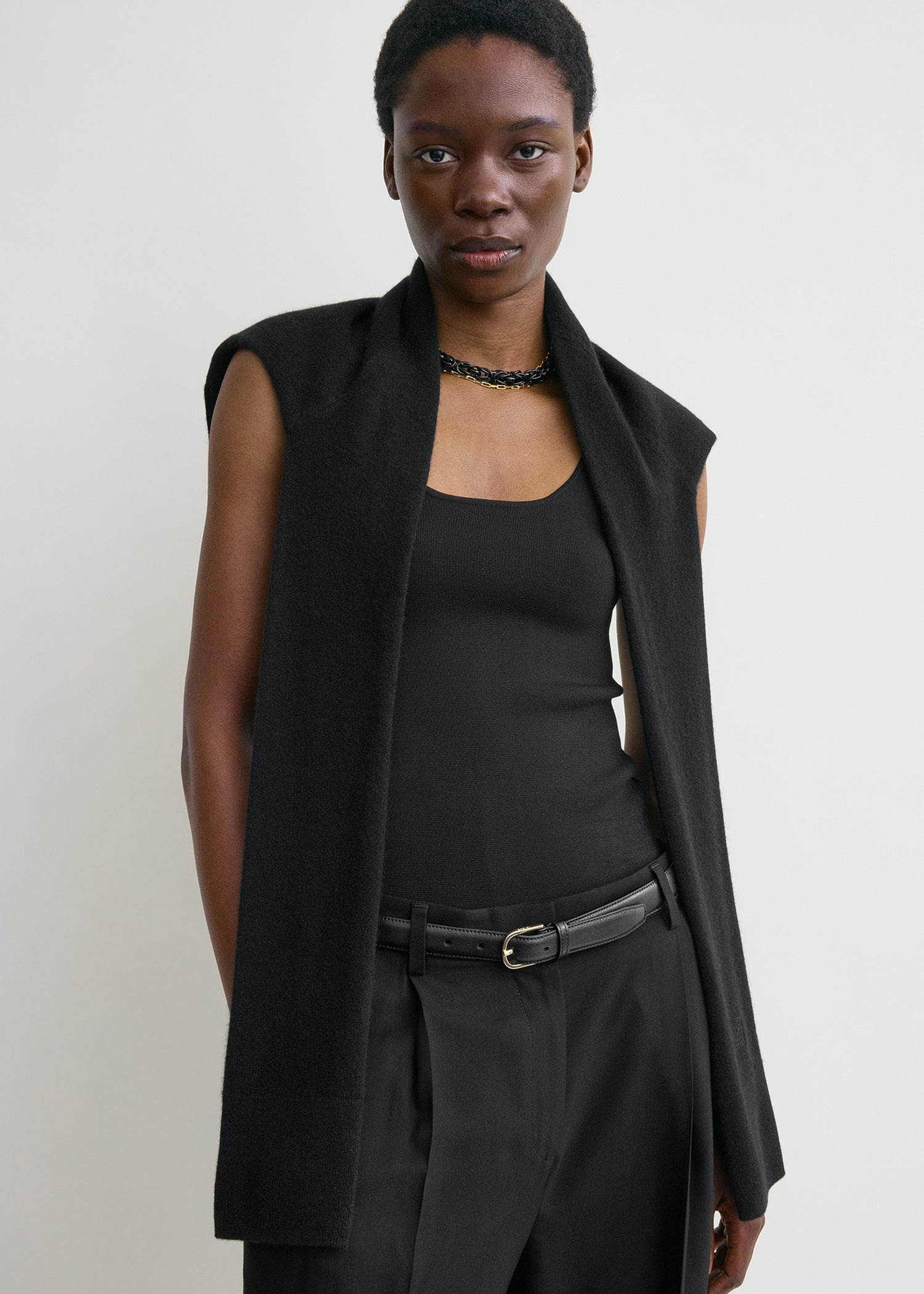 Sleeve scarf black - 3