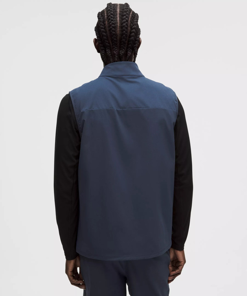 Windproof Full-Zip Golf Vest 3