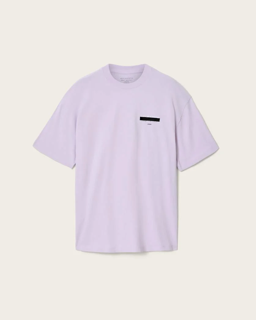 REDACT OVERSIZED EMBROIDERED LOGO T-SHIRT - 1