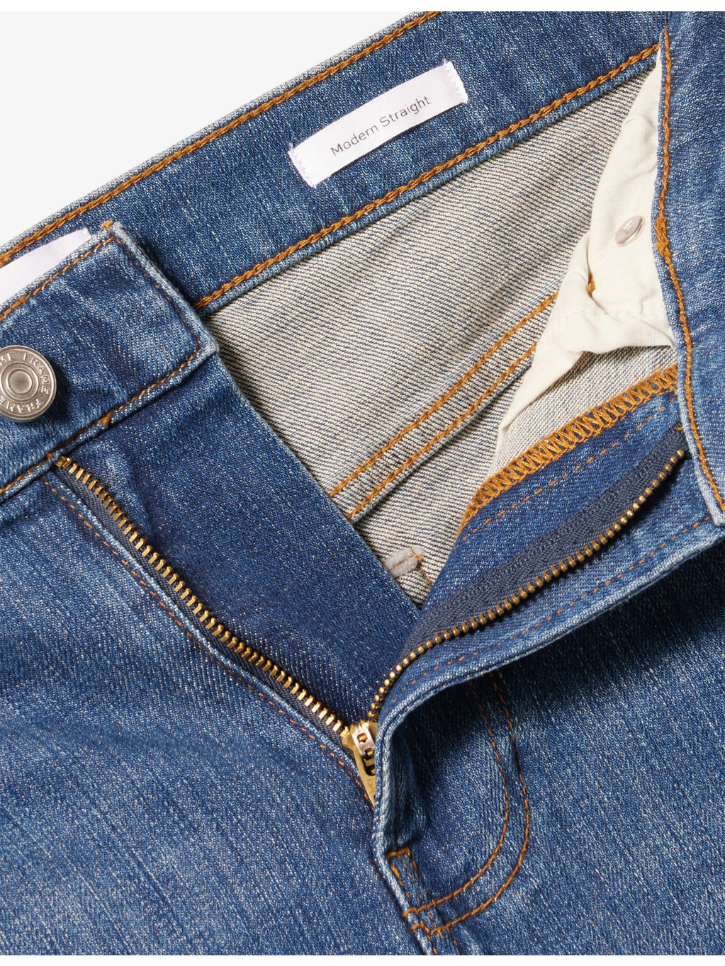 Modern Straight Slim-Fit Stretch-Denim Jeans - 6