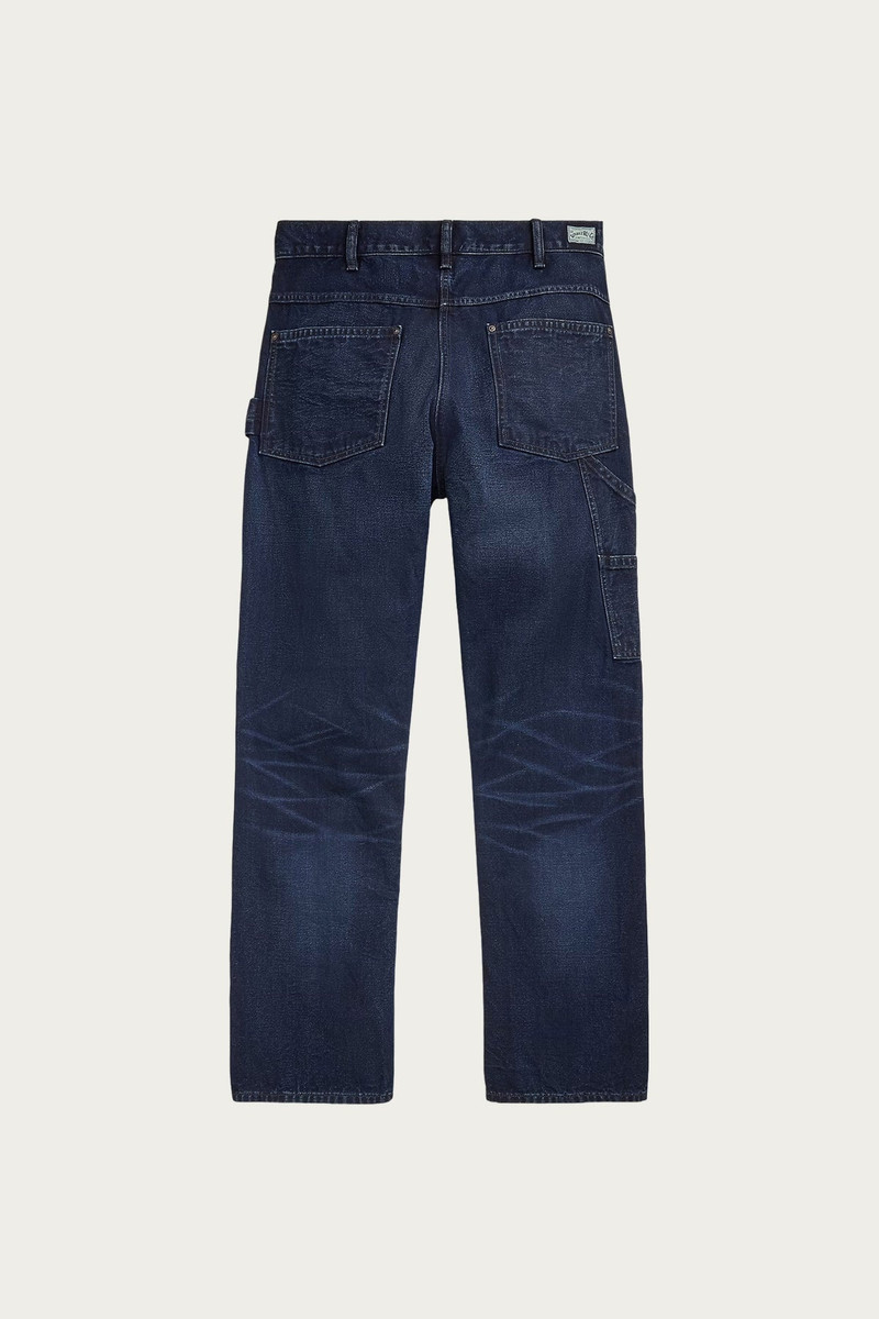 RRL by Ralph Lauren Engineer Fit Canvas Carpenter Pant - Indigo outlook