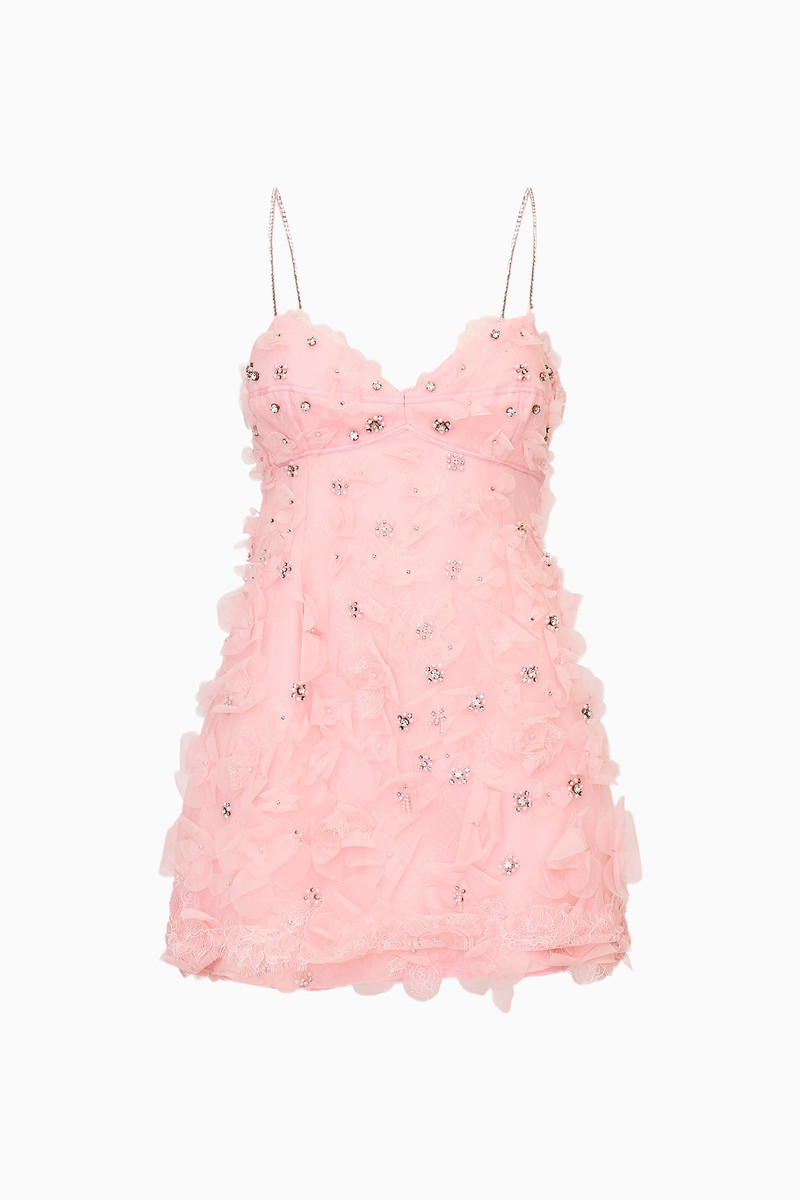Ambessa Embellished Organza Mini Dress 1