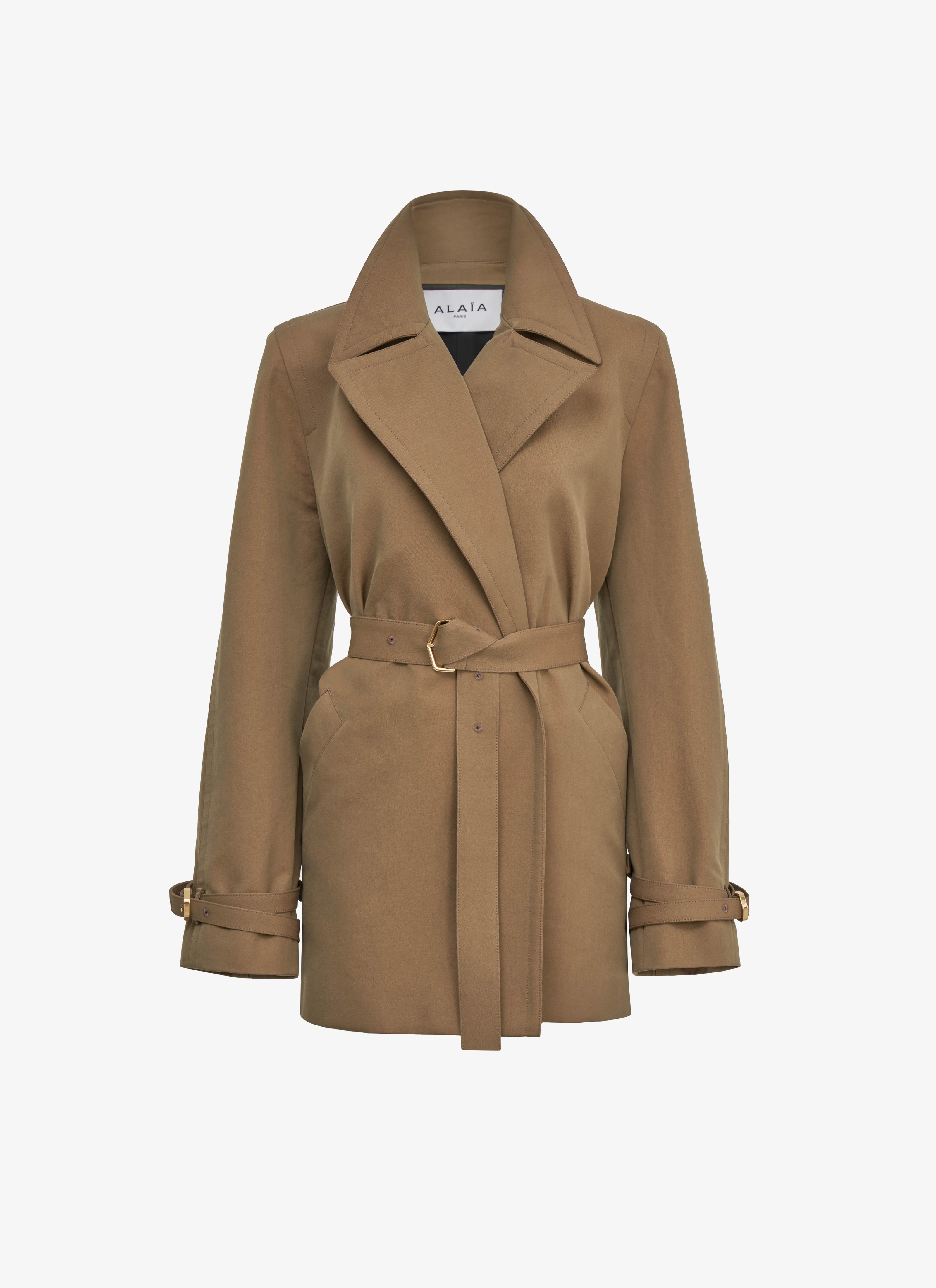 MIDI TRENCH COAT - 1