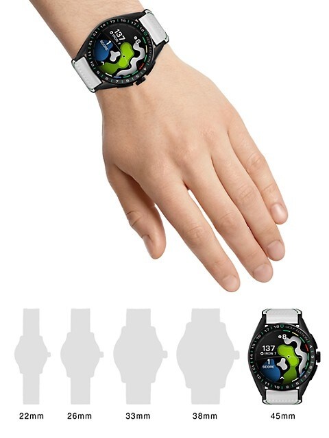 Connected Golf Titanium & Rubber Smartwatch - 2