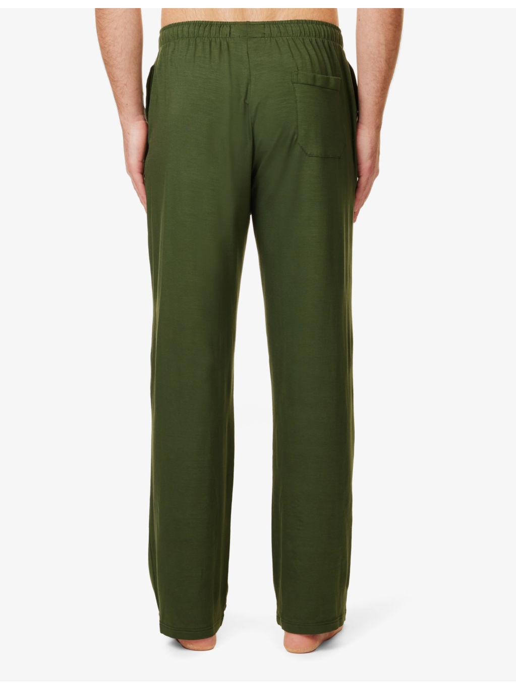 Basel 15 relaxed-fit straight-leg stretch-jersey pyjama bottoms - 4