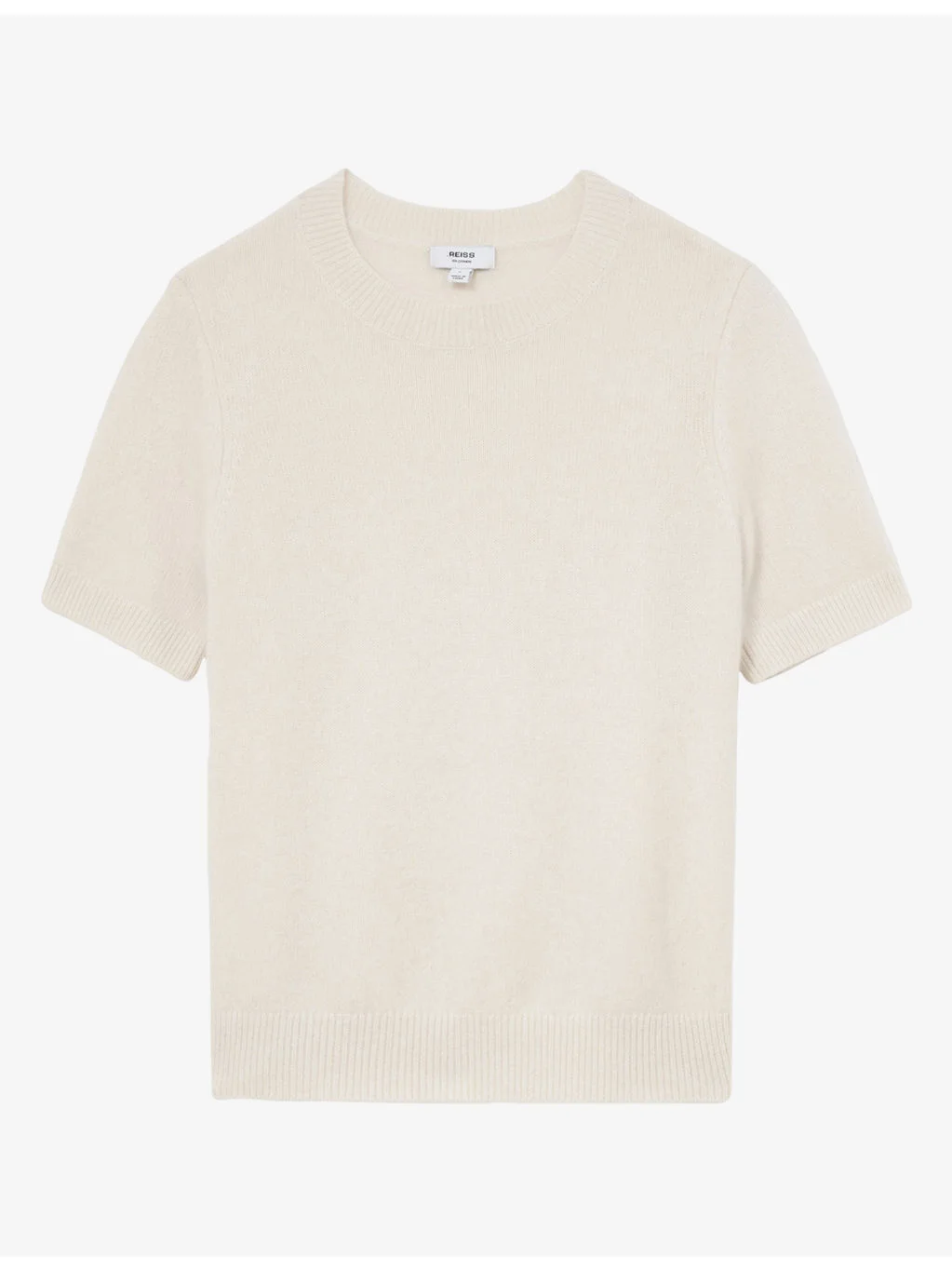 Stevie Short-Sleeved Cashmere T-Shirt - 1