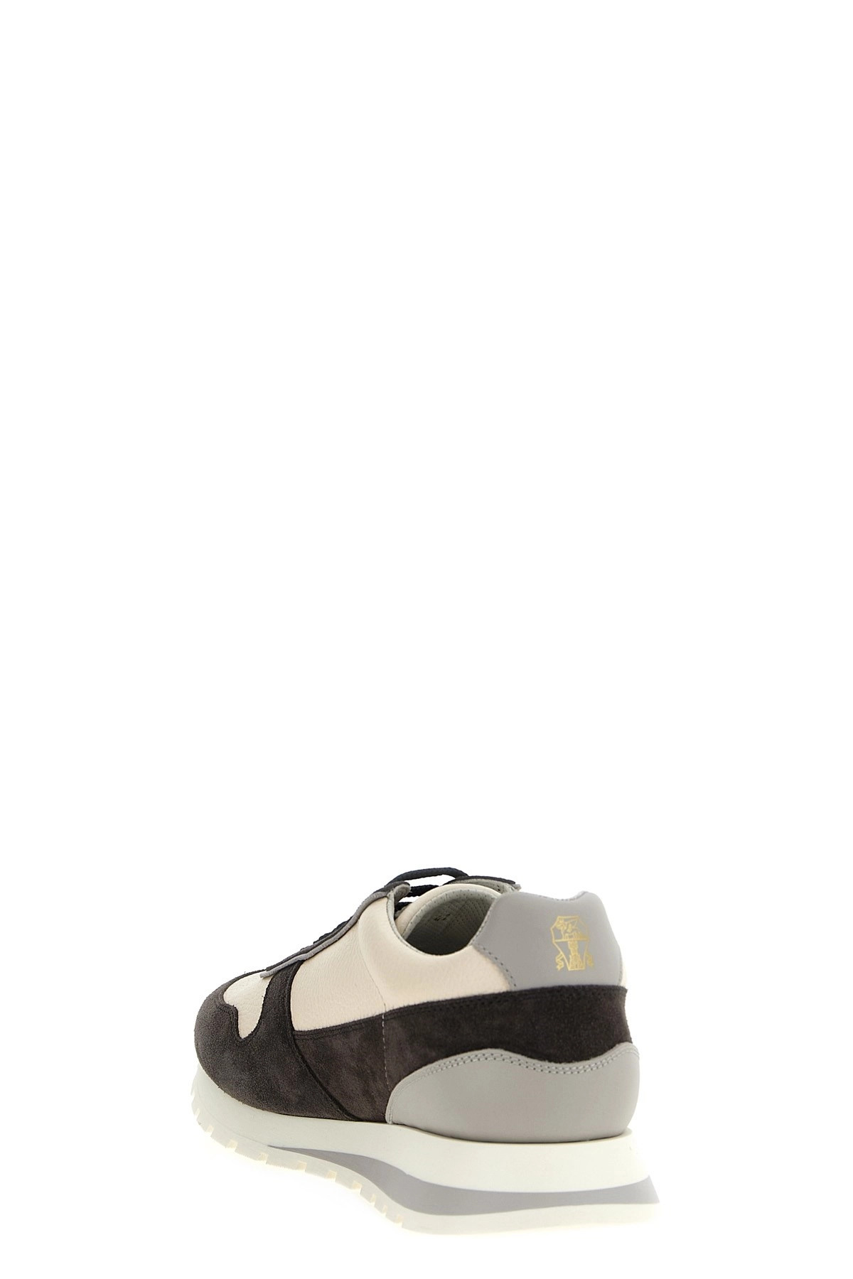 Leather suede sneakers - 3