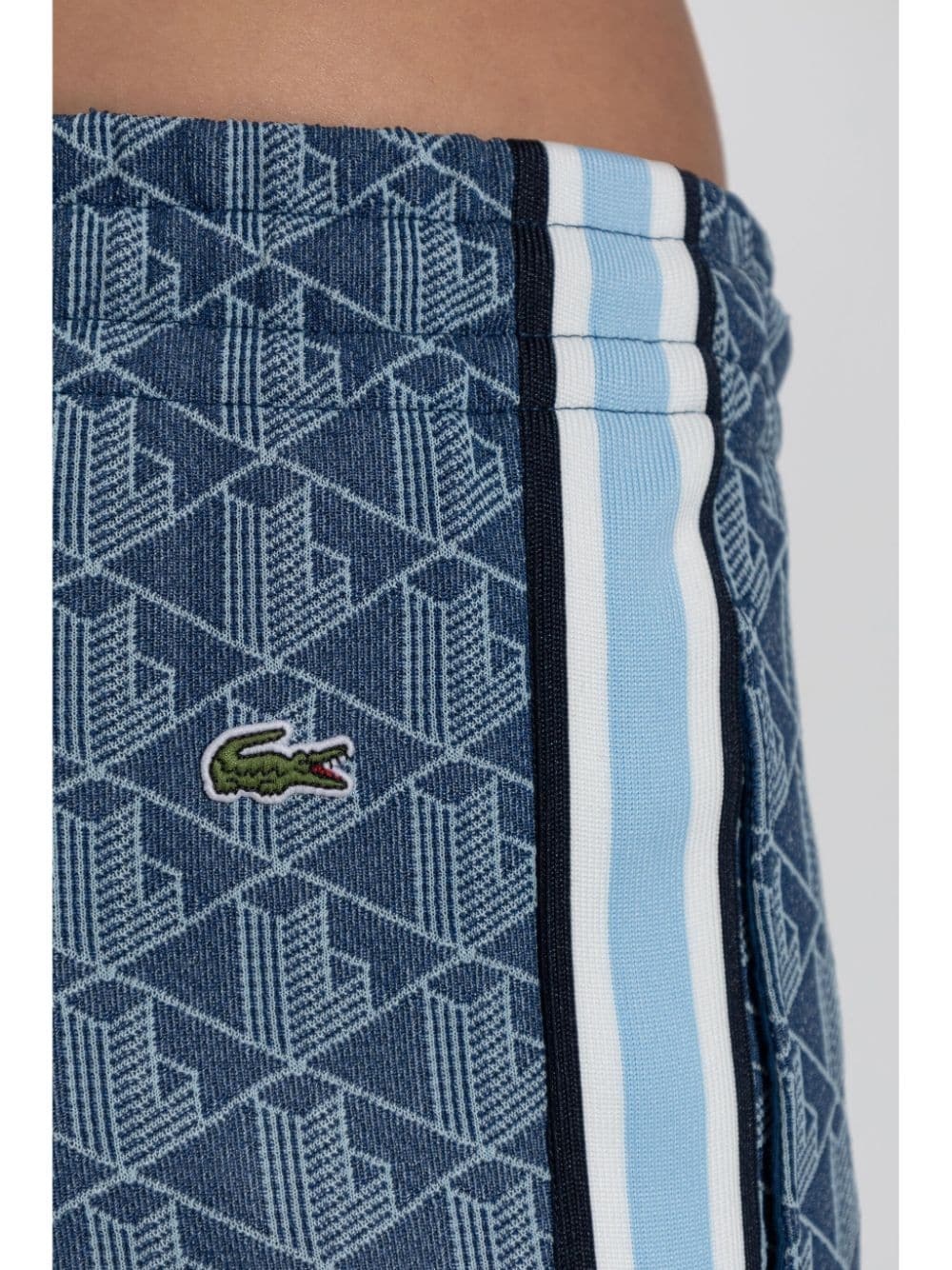 monogram-pattern track pants - 5