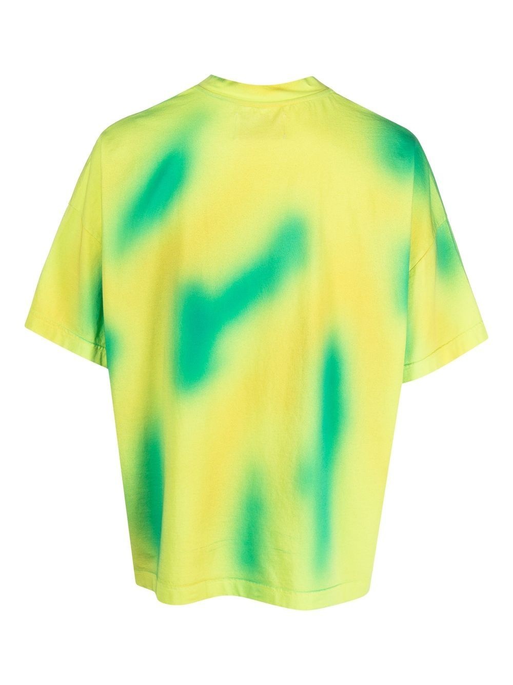logo-print abstract pattern T-shirt - 2