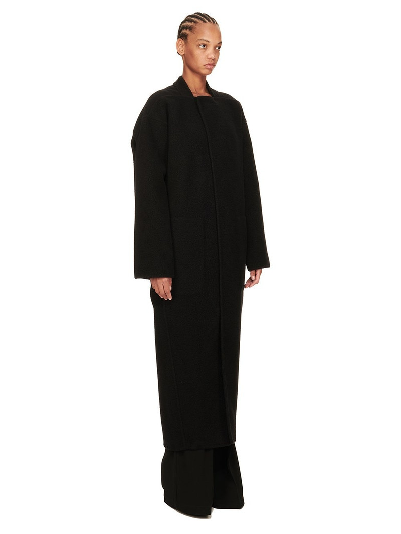concealed-fastening cashmere coat 2