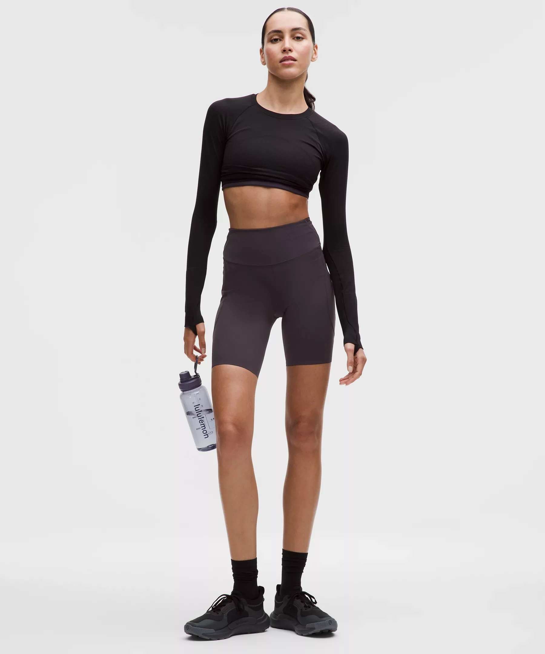 Fast and Free High-Rise Short 8" *5 Pocket - 1