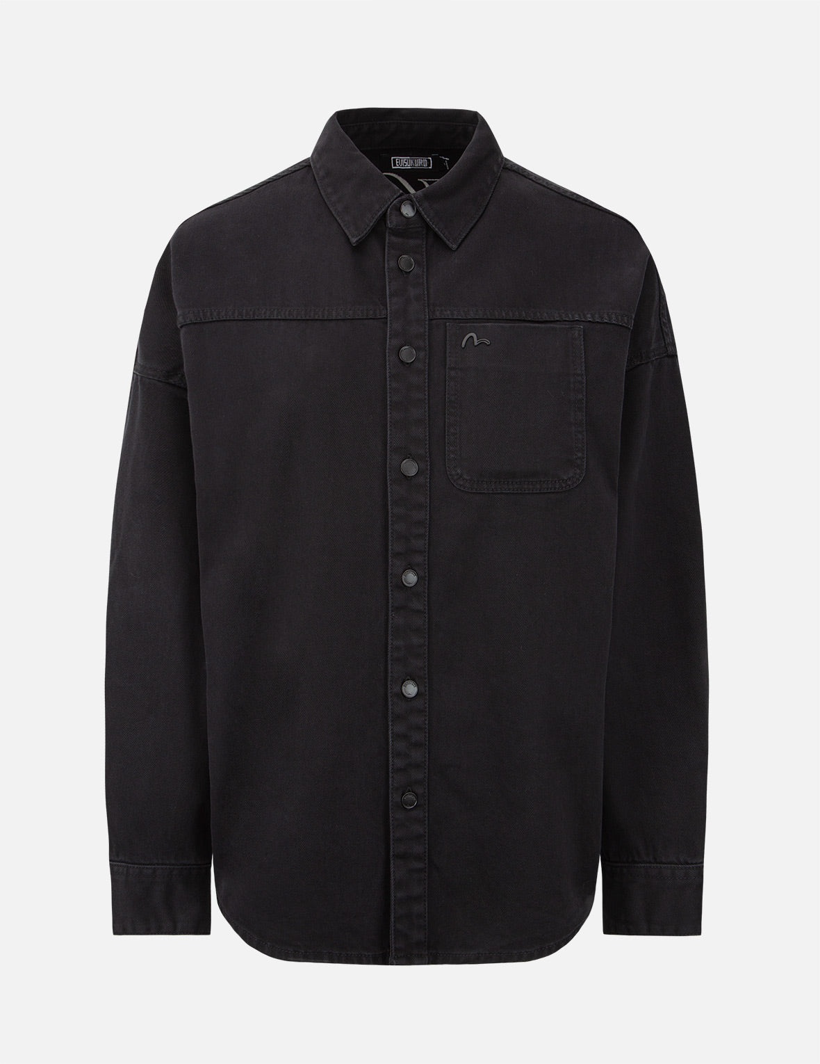 Logo Embroidered Denim Shirt - 2