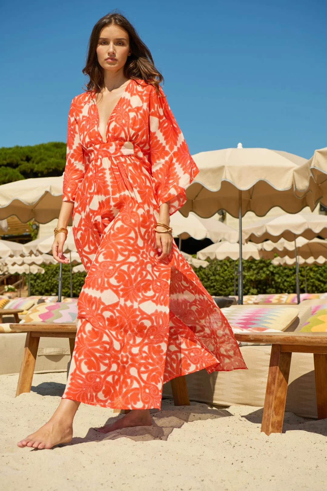 Kaftan Sol - Orange Mantra - 1