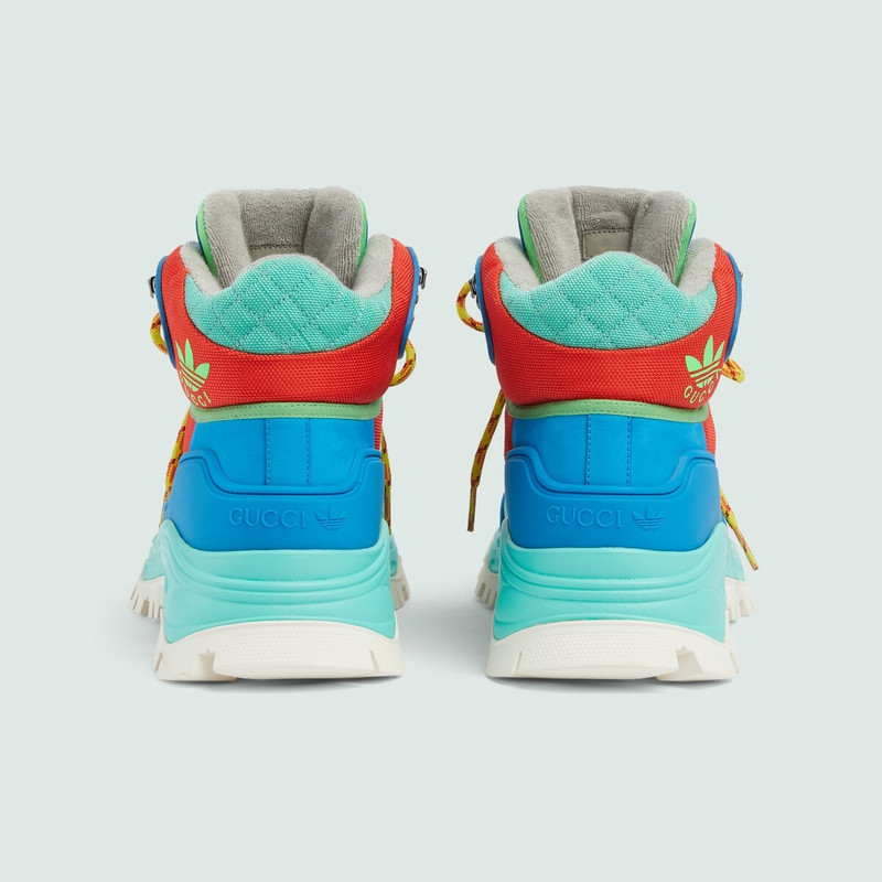 GUCCI adidas x Gucci men's lace up boot outlook