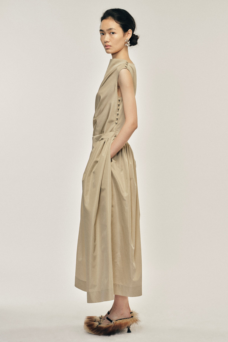 Simone Rocha Hip Detail Draped Bind Dress outlook