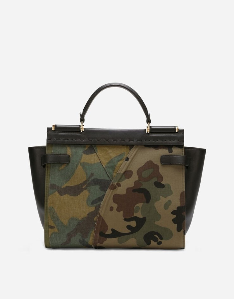 Sicily 62 Soft bag in camouflage patchwork 4