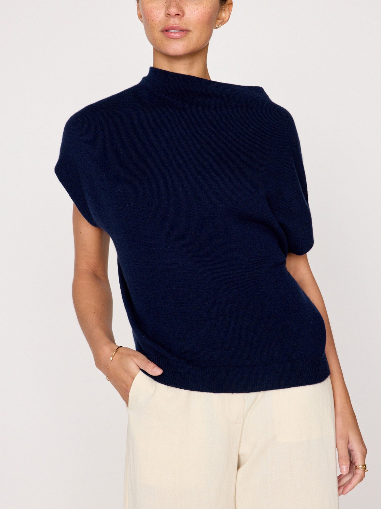 The Morten Funnel Neck Top - 4
