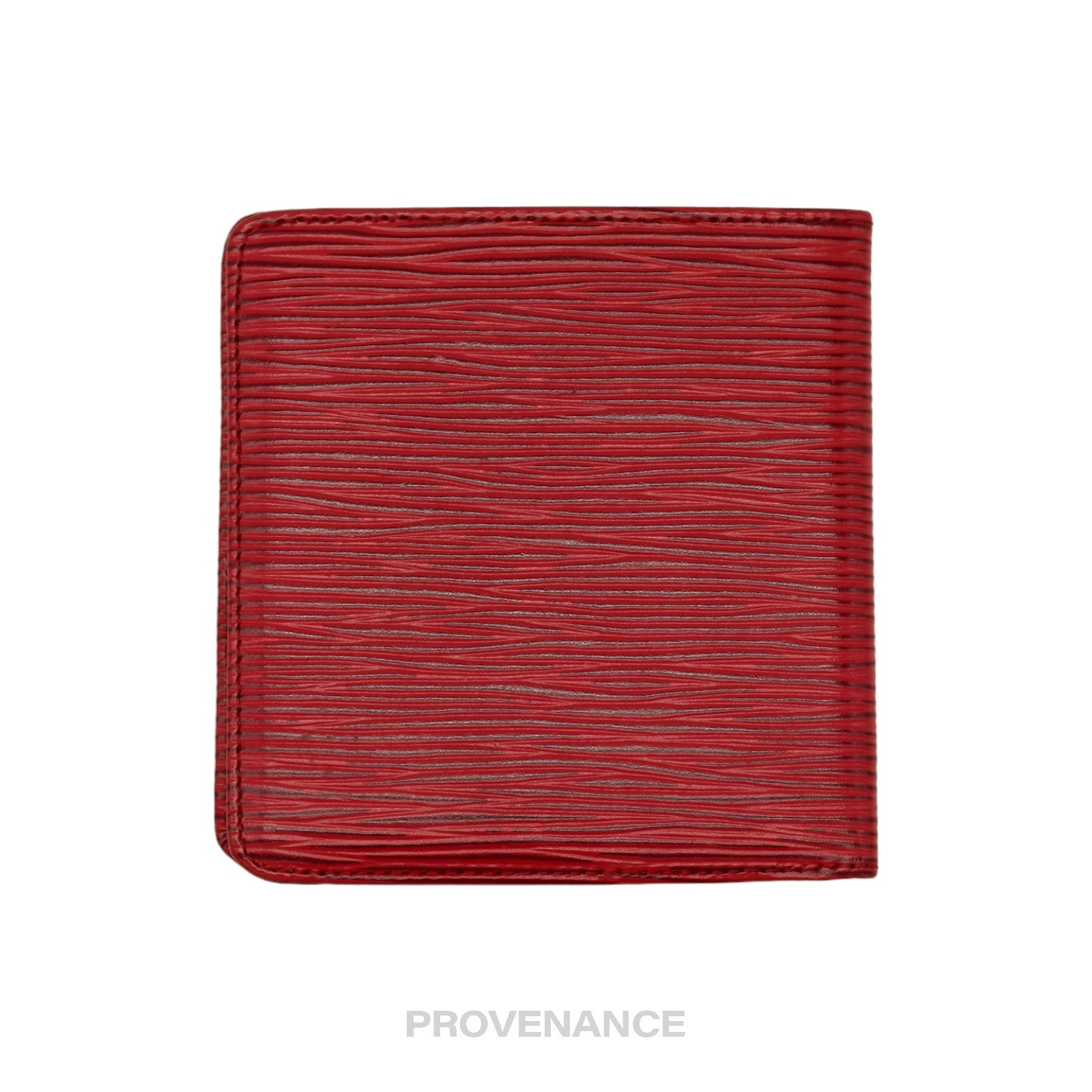 Louis Vuitton 6CC Bifold Wallet - Red Epi Leather - 3