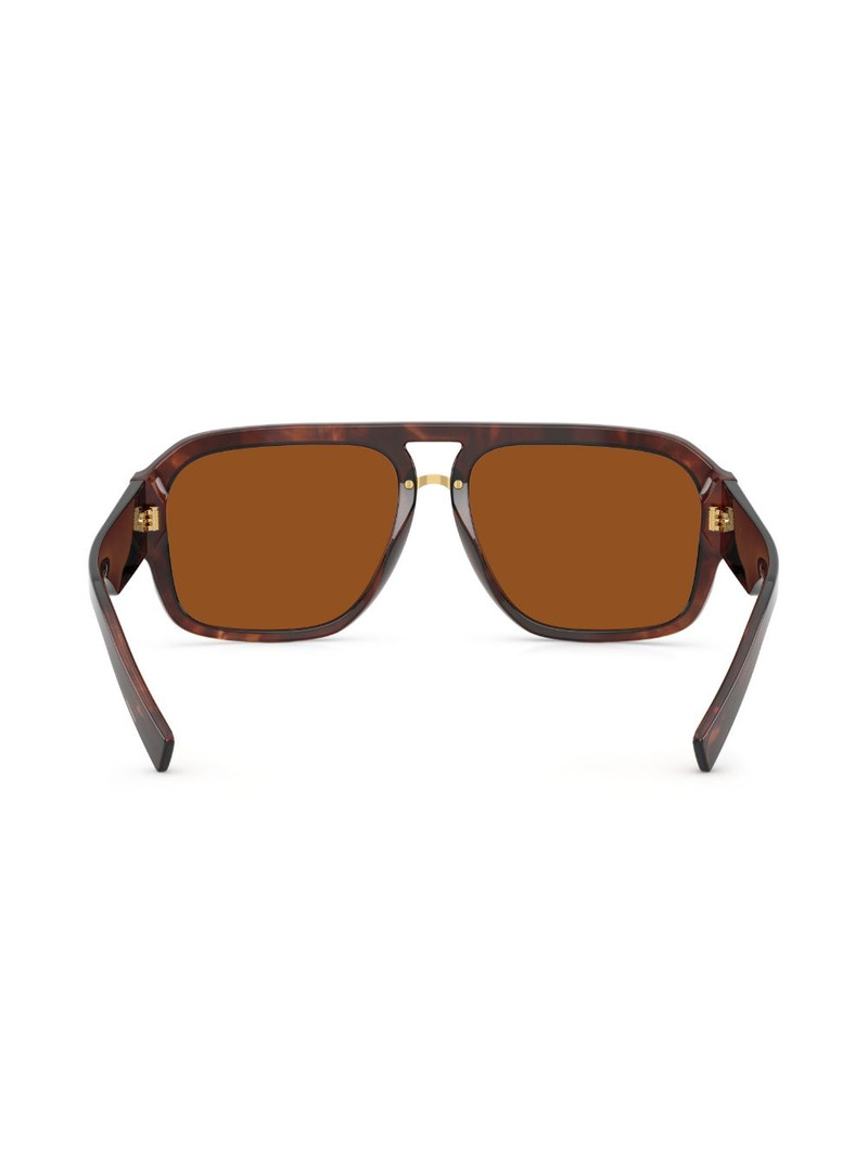 DG Crossed pilot-frame sunglasses 4
