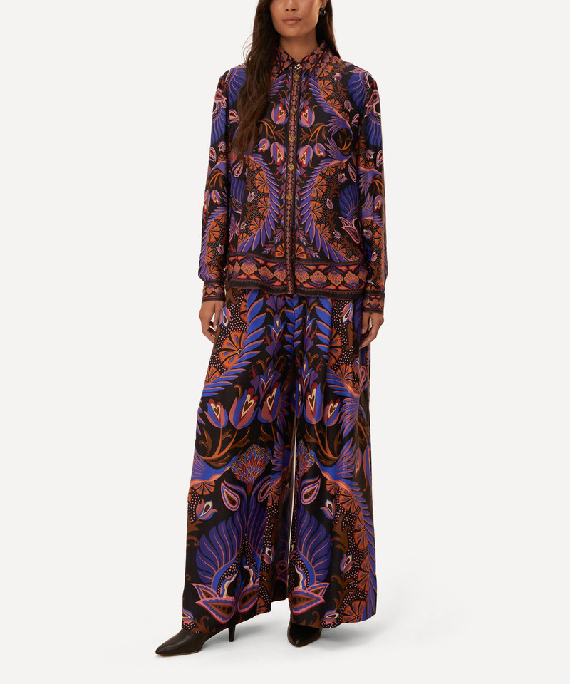 FARM RIO Heart Forest Black Shirt outlook