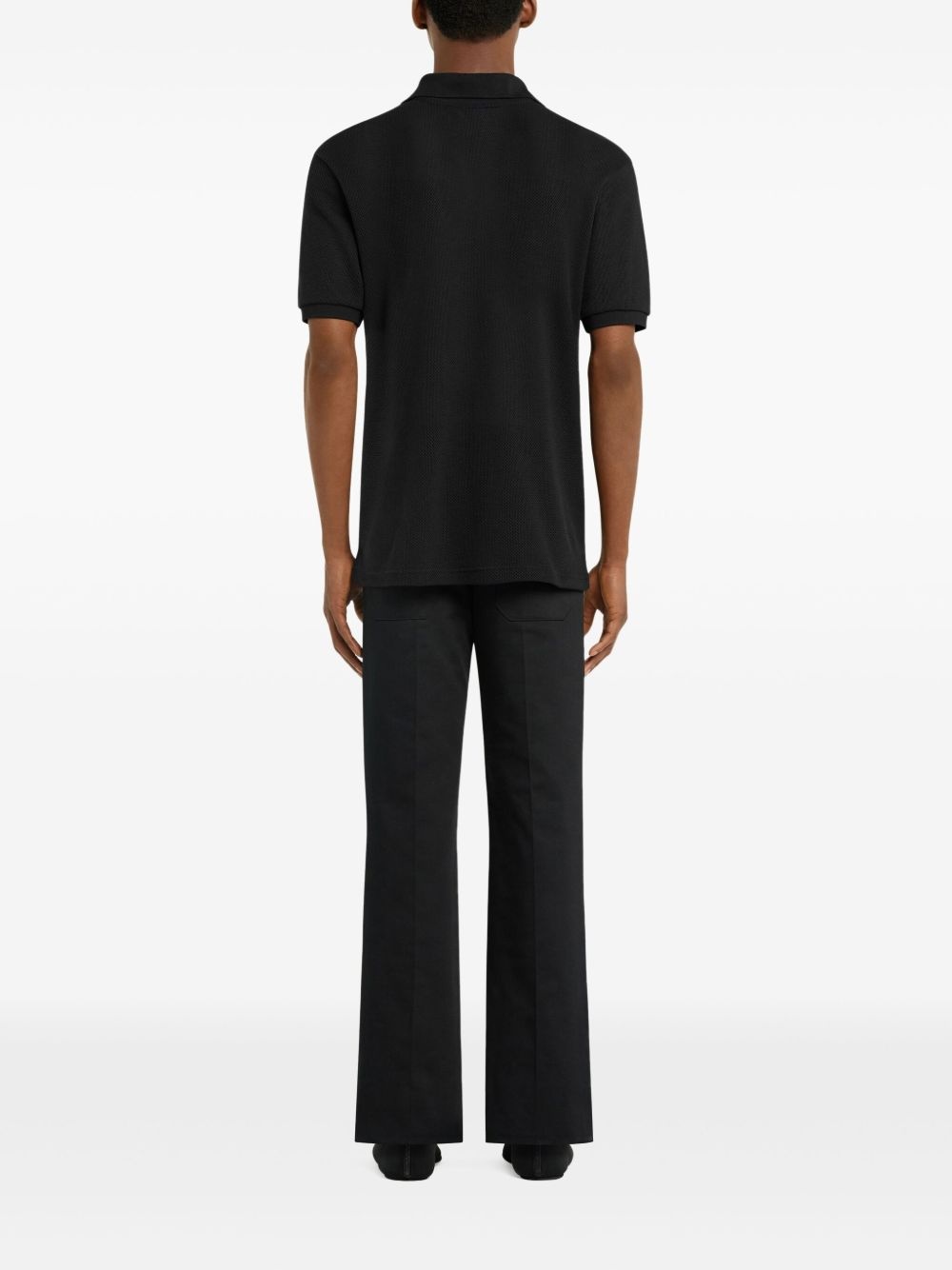 mesh polo shirt - 4