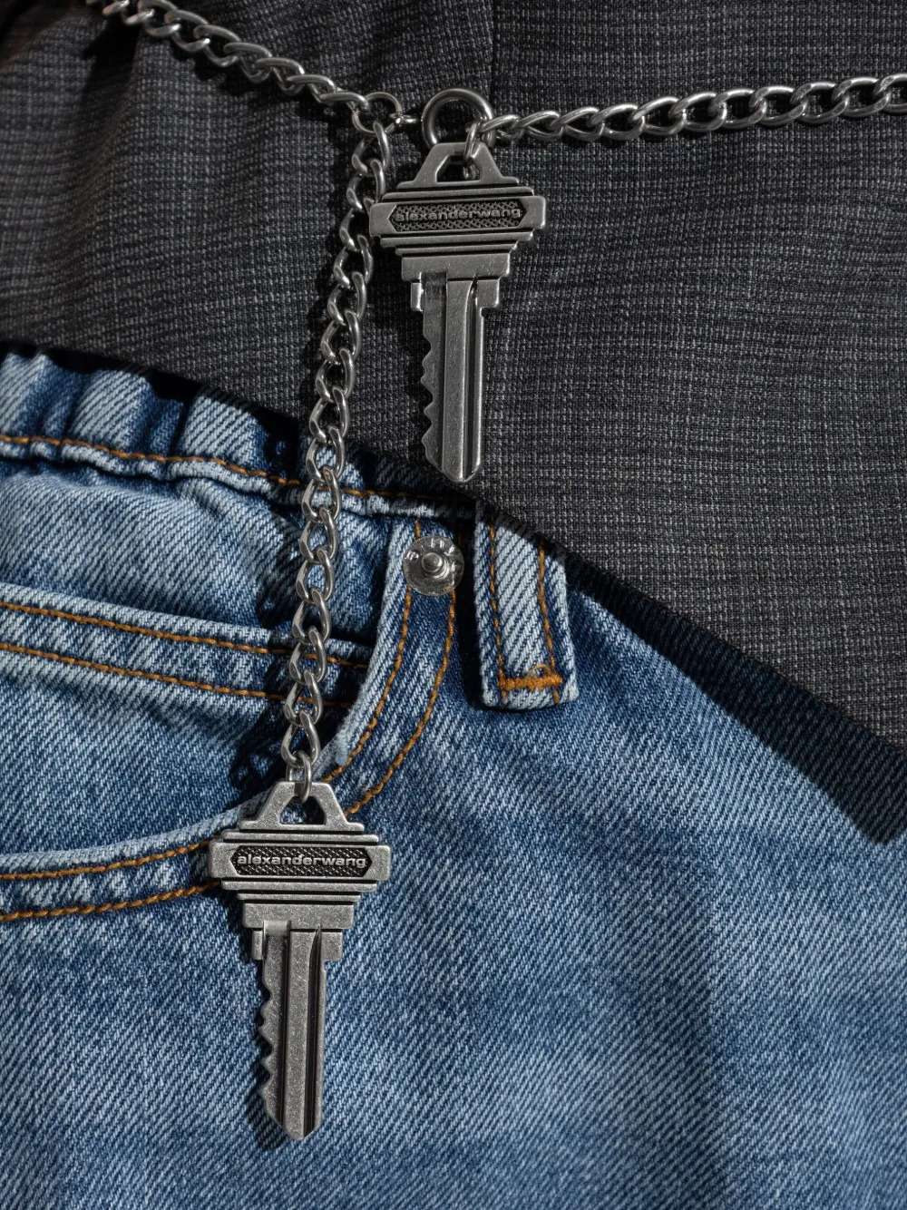 ALEXANDER WANG - Women Chain Tailored Vest - 4