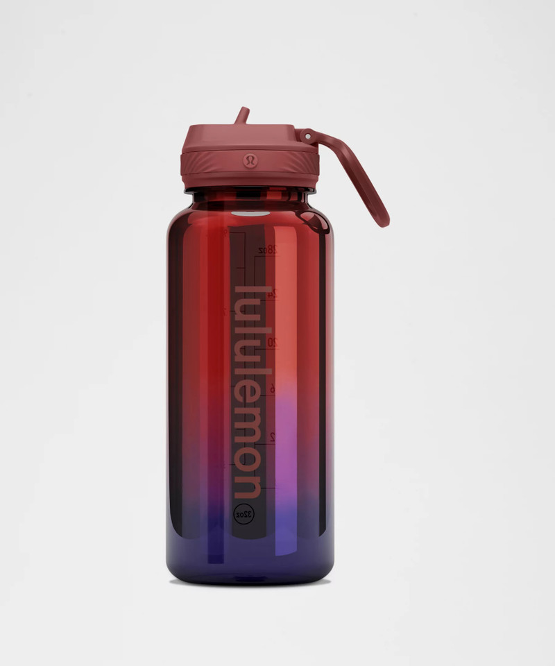 Back to Life Clear Bottle 32oz *Straw Lid 1