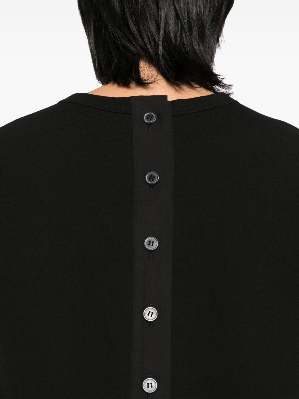 crew neck cotton T-shirt - 5