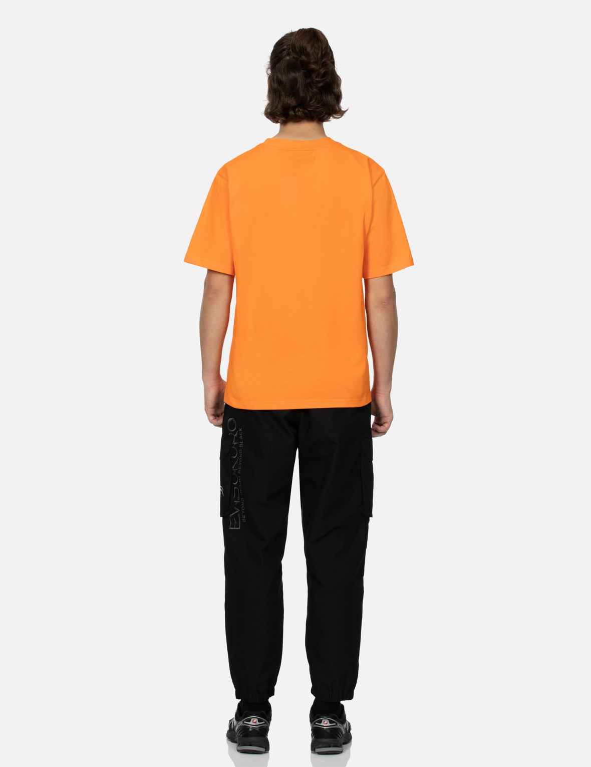 Logo and Tape Print Regular Fit T-shirt - 6