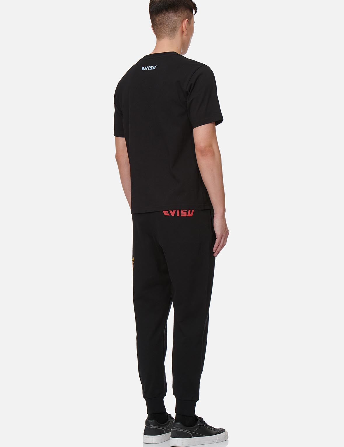COLOR-BLOCKING GODHEAD PRINT SWEATPANTS - 6