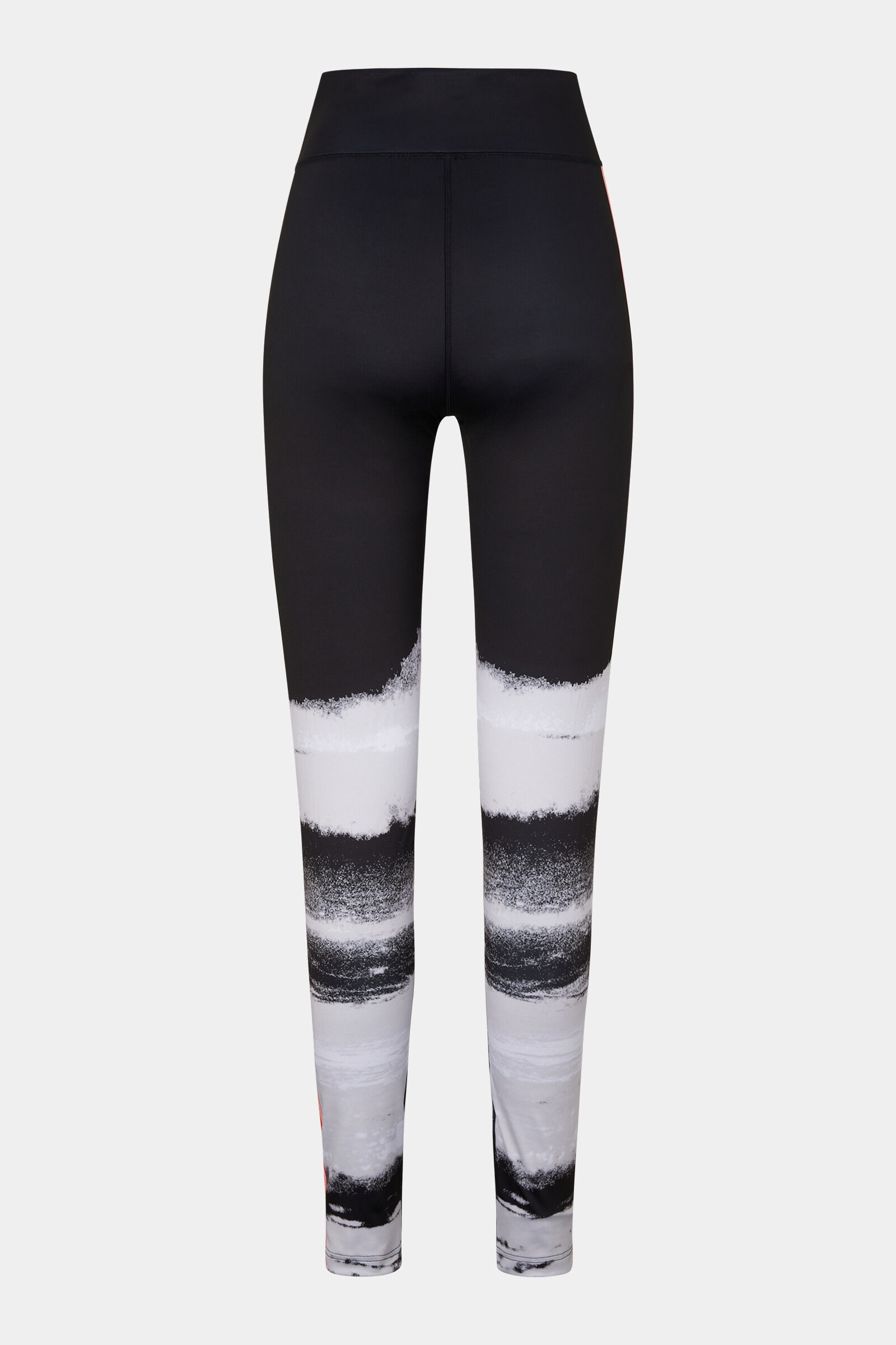 Christin Tights in Black/White/Orange - 7