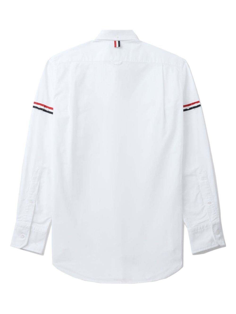 grosgrain-armband Oxford shirt - 6