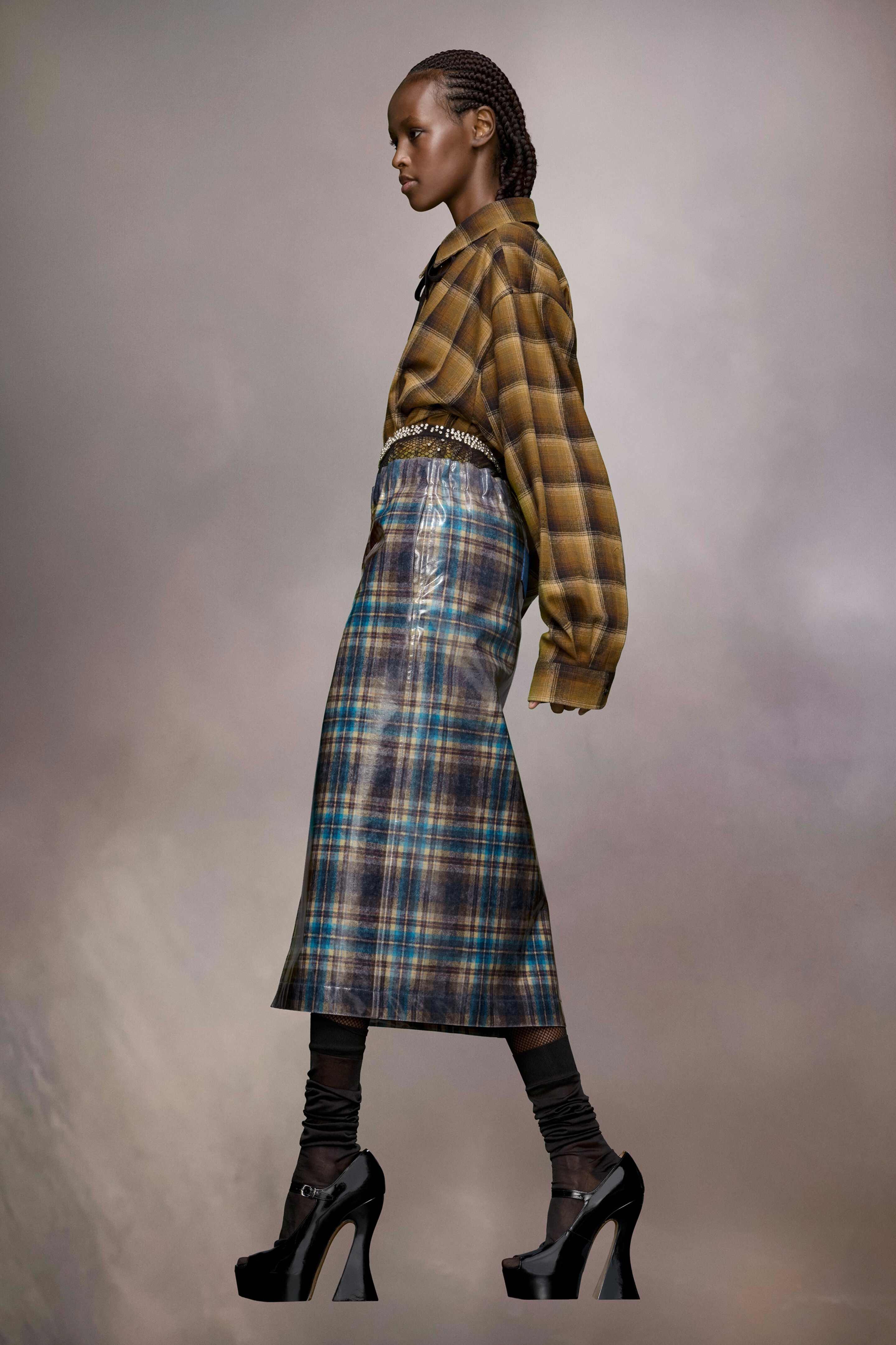 Pendleton lacquer skirt - 4