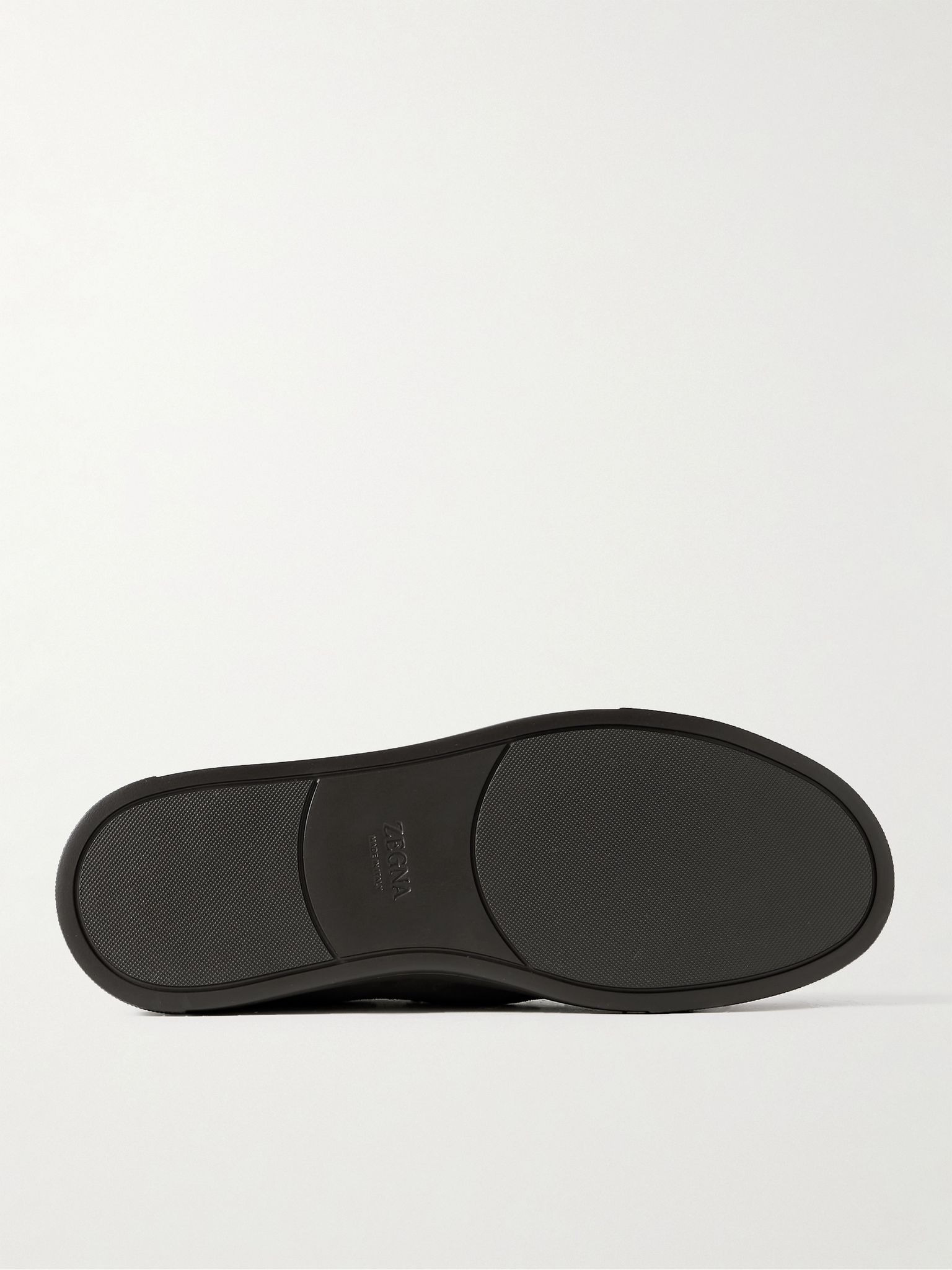 Triple Stitch™ Suede Slip-On Sneakers Dark brown - 3