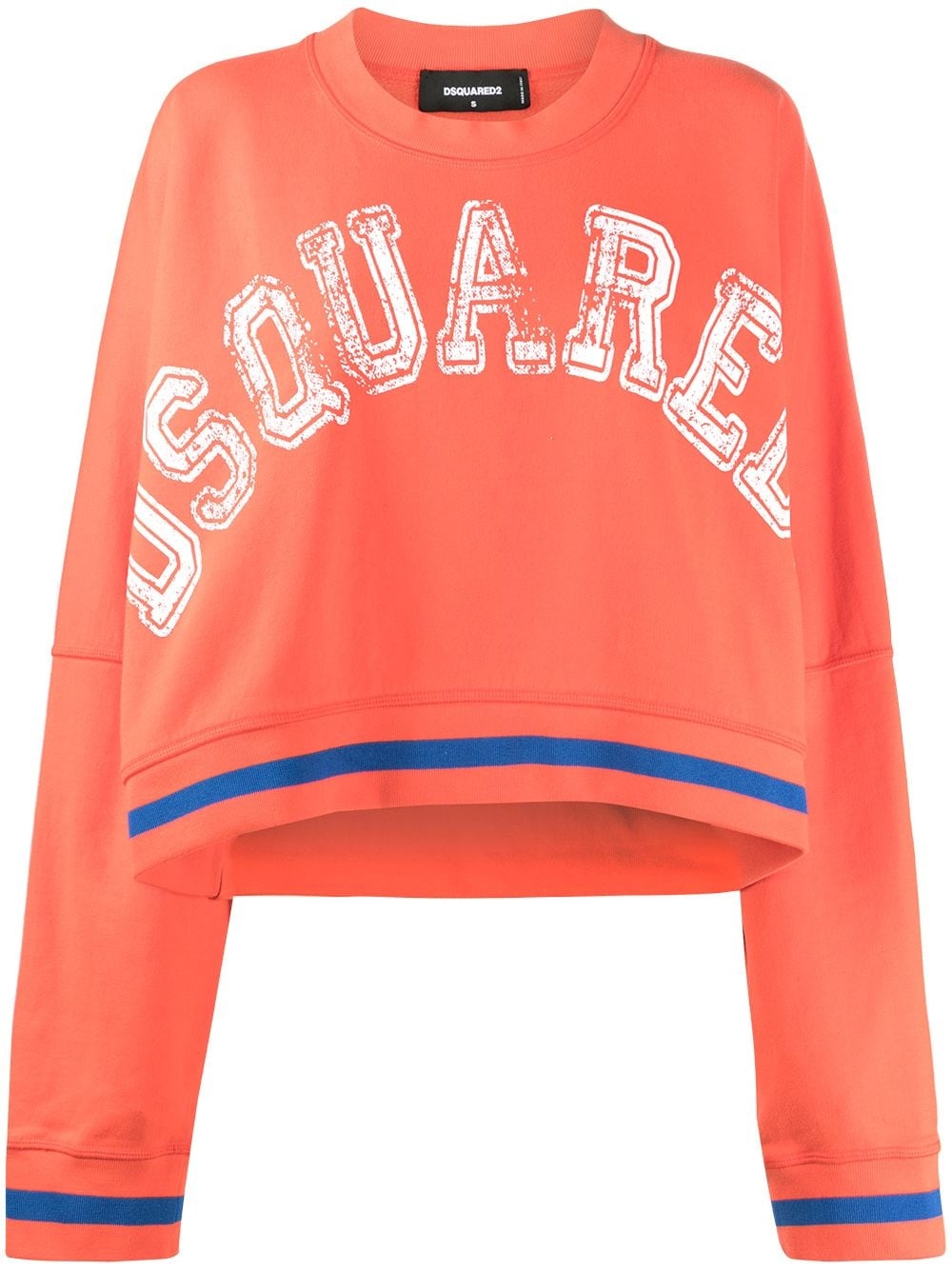 slouchy logo sweatshirt - 1