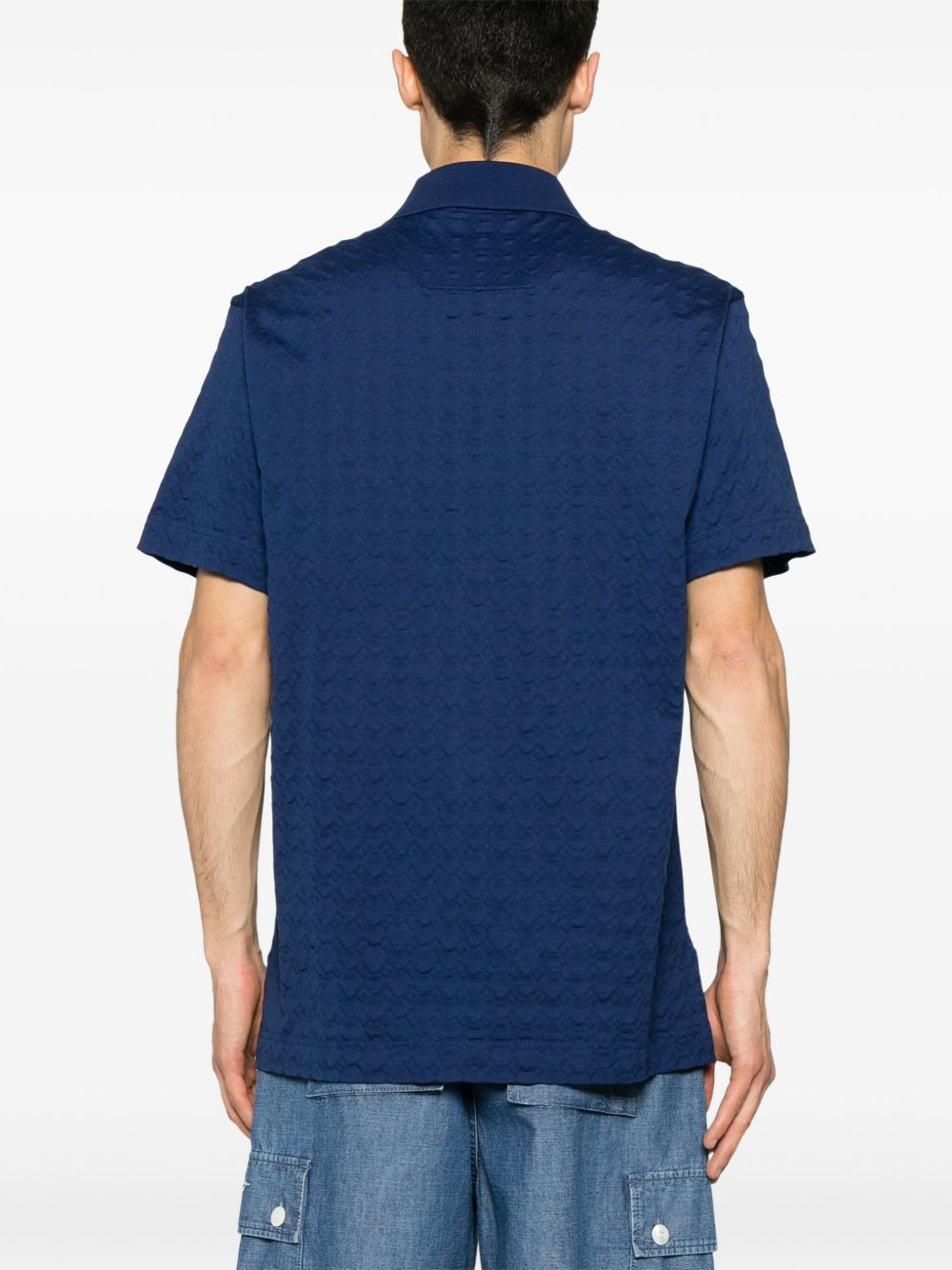 monogram 72 jacquard polo shirt - 3