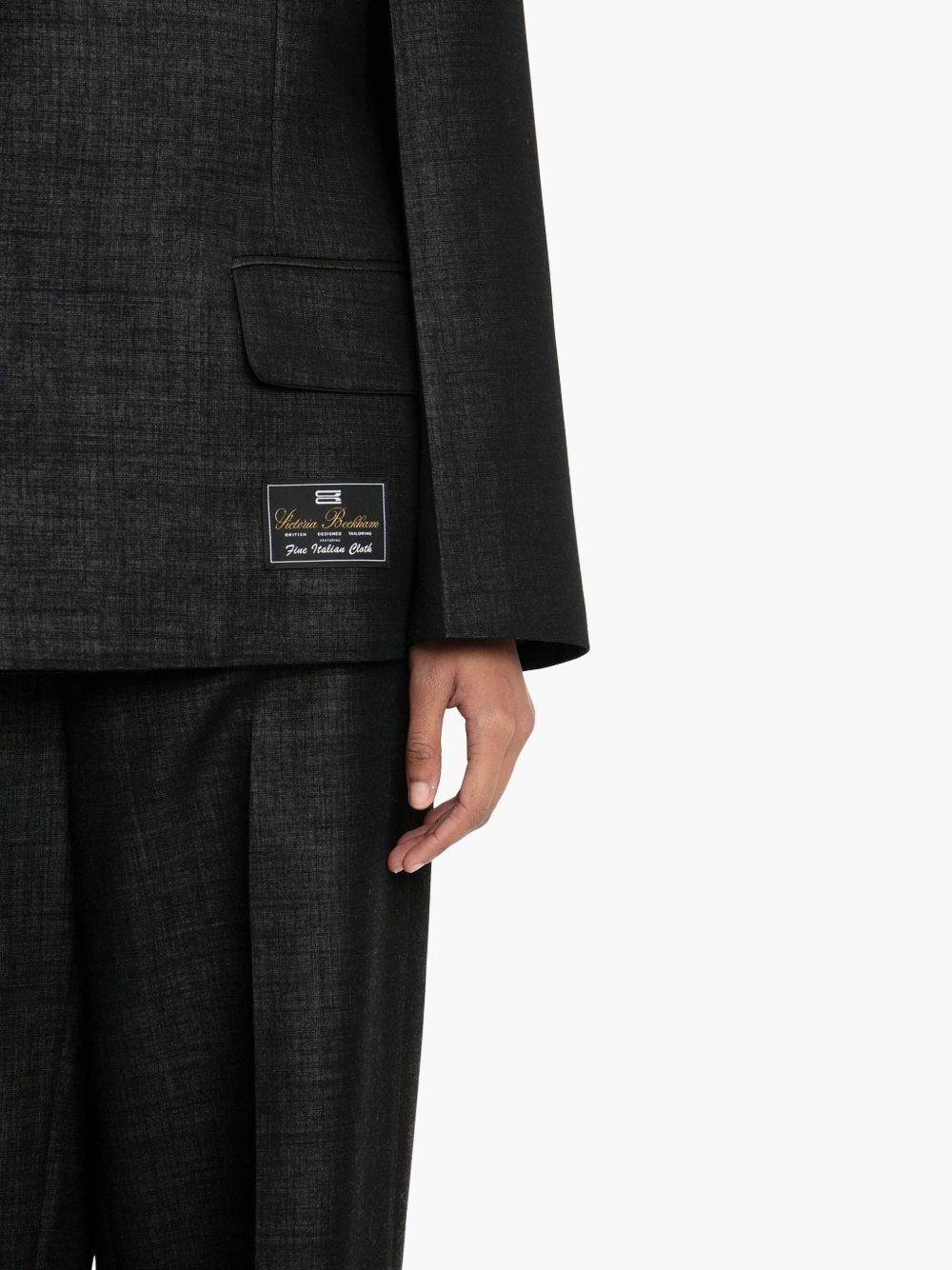 seam-embellished blazer - 4