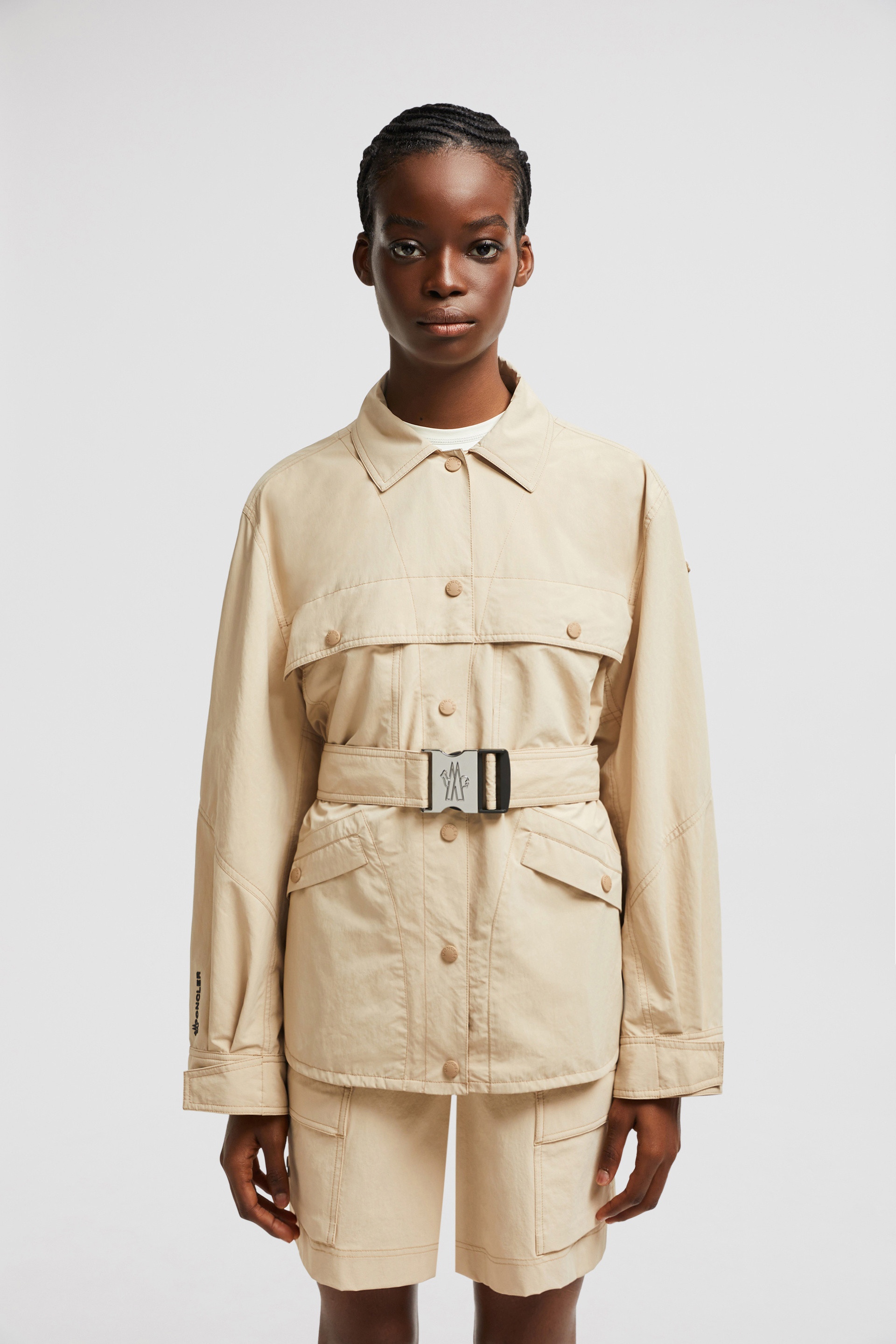 Kaeng Belted Field Jacket - 3