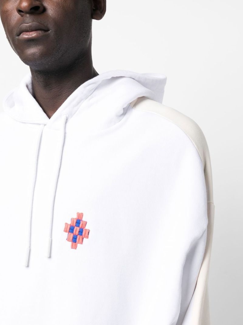 Cross logo-embroidered hoodie - 5