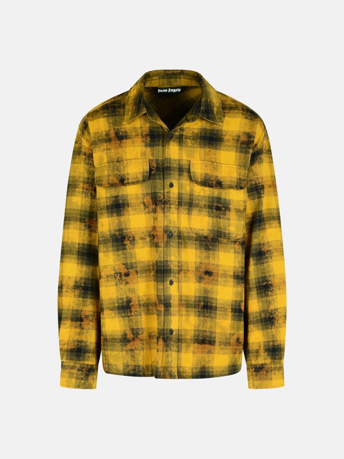 'ARMY GREEN' COTTON BLEND SHIRT - 1