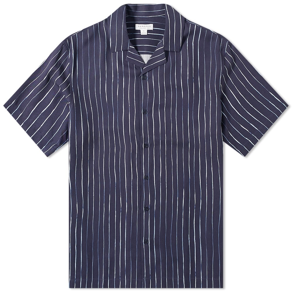 Sunspel Striped Vacation Shirt - 1