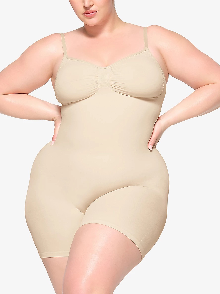 Sculpt ruched stretch-woven body - 2
