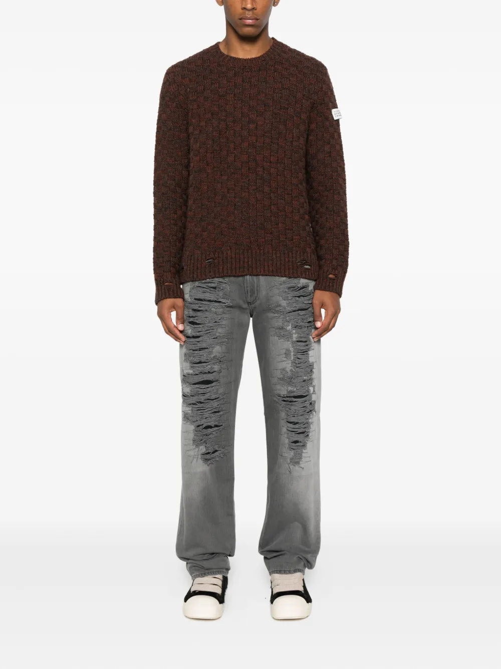 Crewneck Wool Sweater - 2