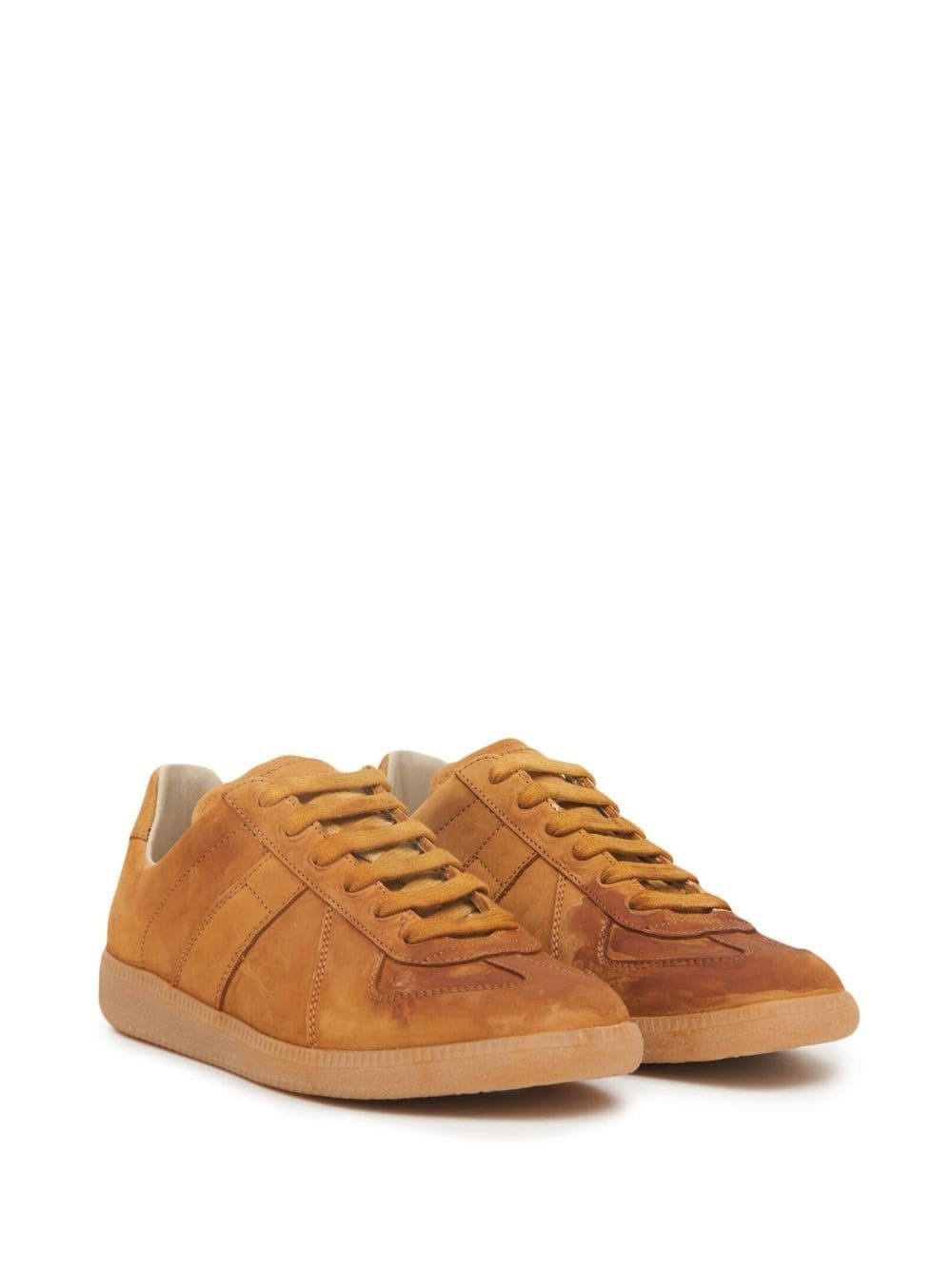 embossed-logo tongue sneakers - 2