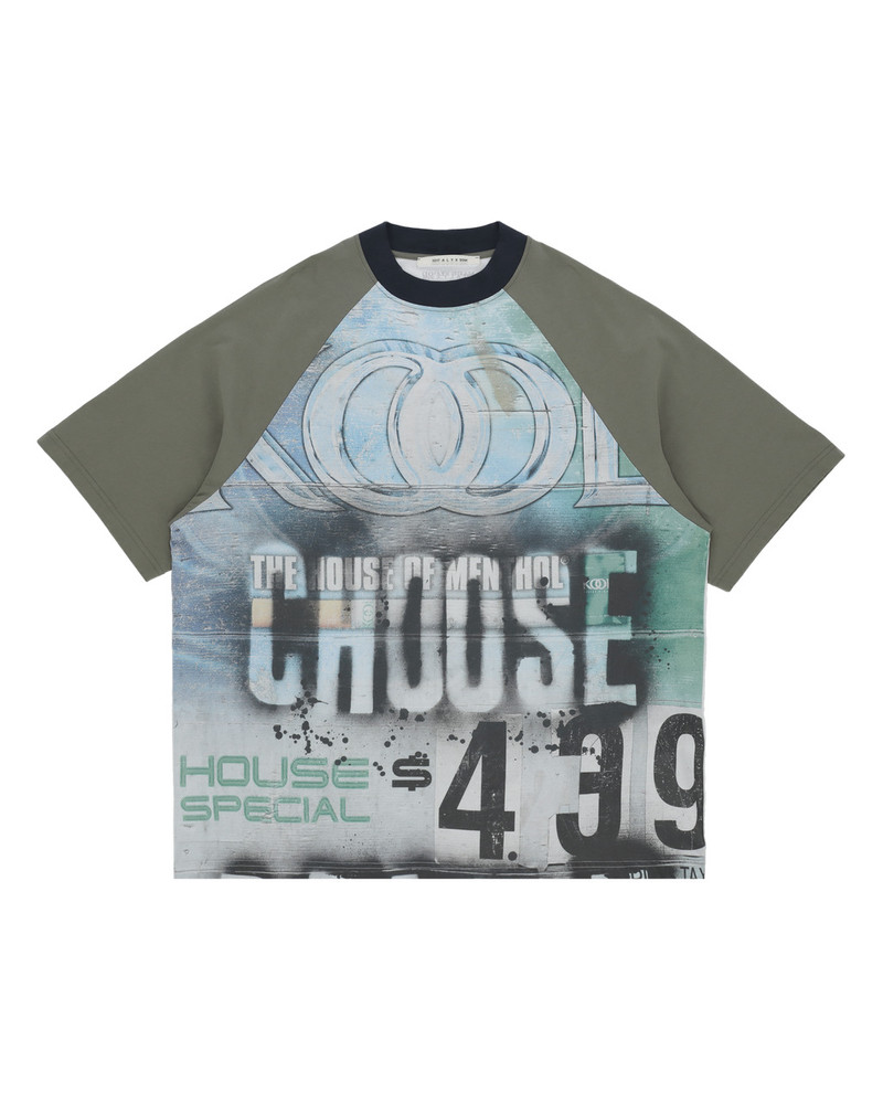 SHORT SLEEVE OVERSIZED RAGLAN T-SHIRT 1